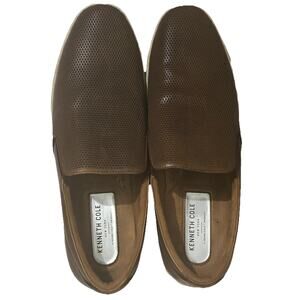 Kenneth Cole New York men's Initial Slip On Leather Shoes 12